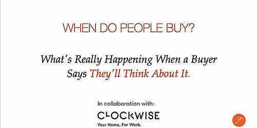 When Do People Buy?