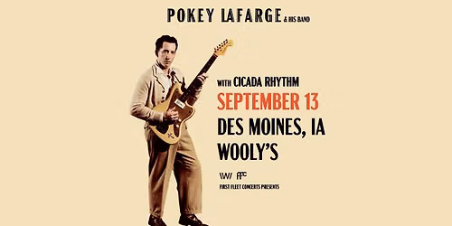 Pokey LaFarge with Cicada Rhythm at Wooly's