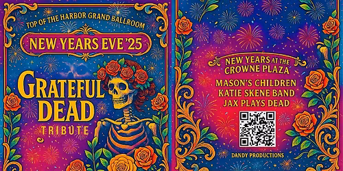 2025 Grateful Dead New Years at the Crowne Plaza Ventura Beach