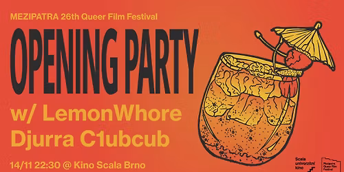 Mezipatra Brno 2025: Opening Party