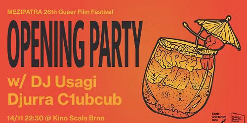 Mezipatra Brno 2025: Opening Party