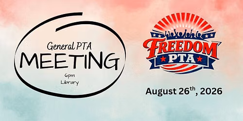 General PTA Meeting