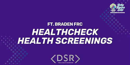 Healthcheck Health Screenings with DSR