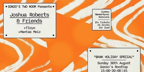 Rooftop Sunday Sessions w Joshua Roberts & Friends