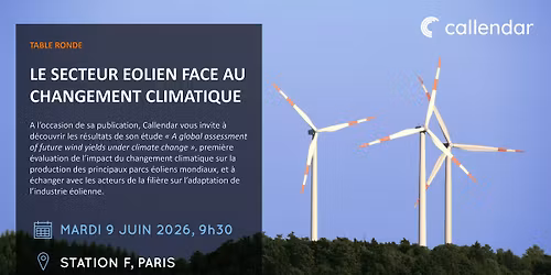 Le secteur \u00e9olien face au changement climatique