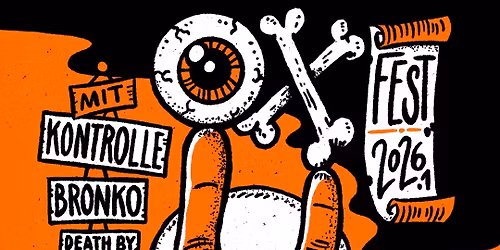 OxFest 2026.1: Kontrolle, Bronko, Death By Horse, Syff, Wick Bambix @ Don\u2019t Panic Essen