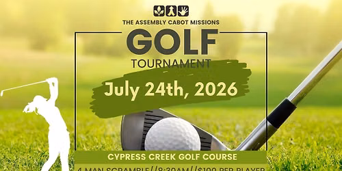 TAC 2026 Missions Golf Tournament