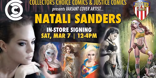Natali Sanders In-Store Signing