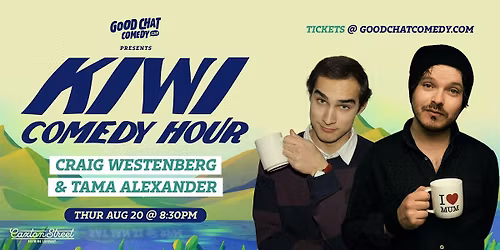 Craig Westenberg & Tama Alexander | Kiwi Comedy Hour
