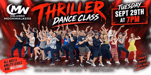 Thriller Dance Class - East Orlando