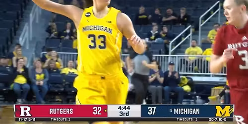 Michigan Wolverines at Rutgers Scarlet Knights Womens Basketball at Jersey Mike's Arena