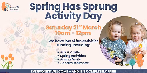 Spring Has Sprung Activity Day