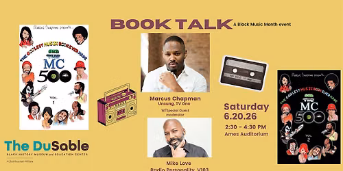 Book Talk - A Black Music Month Conversation with Marcus Chapman