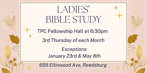 Ladies\u2019 Bible Study