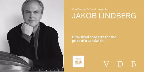 Lunchbox Concerts Autumn:  Jakob Lindberg
