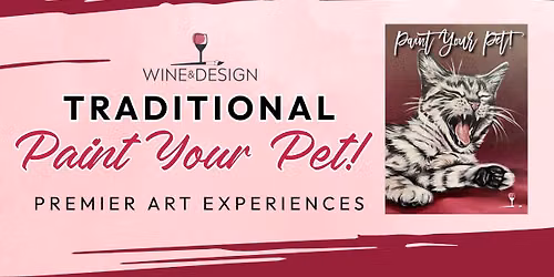 Traditional Paint Your Pet Class! *Submit photos by JULY 8th!