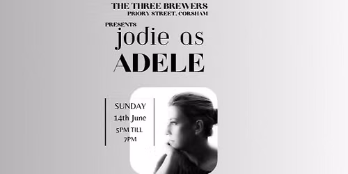 ADELE TRIBUTE WITH JODIE