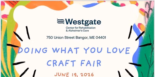 Doing What You Love Craft Fair