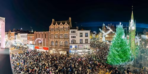 Leicester Christmas Lights Switch On