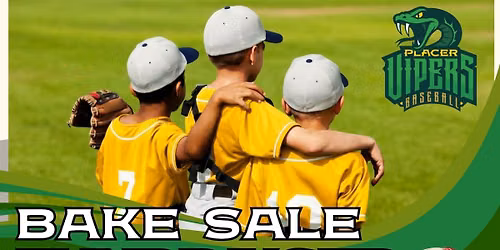 Bake Sale Fundraiser