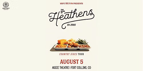 The Band of Heathens with Graham Good & The Painters | Aggie Theatre | Presented by KRFC 88.9 FMFM