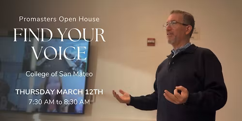 Toastmasters Open House