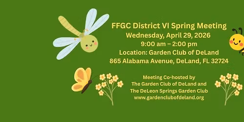FFGC District VI Spring Meeting 