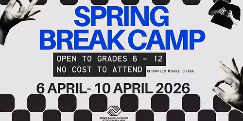 Spring Break Camp-Teen Center