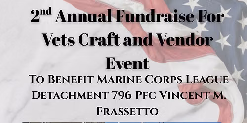 2026 2nd Annual Fundraise for Vets Vendor & Craft Show