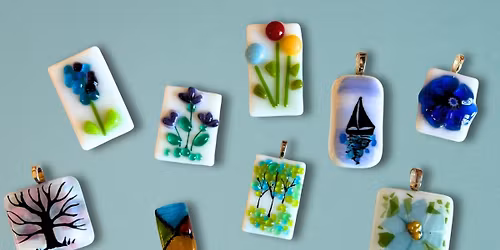 Fused Glass Pendants with Jane McCaulley