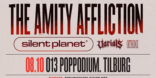 The Amity Affliction \/\/ 013 Tilburg