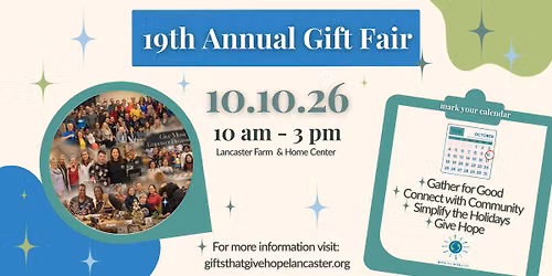 Gifts that Give Hope Lancaster
