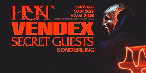 Heat x Schranz Sesh Seasonopening 2027 w\/ Vendex