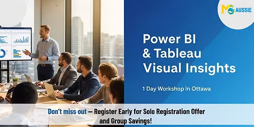 Power BI & Tableau Visual Insights: 1 Day Workshop in Ottawa