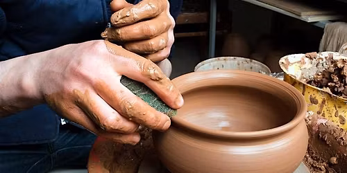 Pottery wheel workshop at Artventures Toronto Parliament