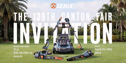 SENIX at 139th Canton Fair | Discover 2026 Innovations