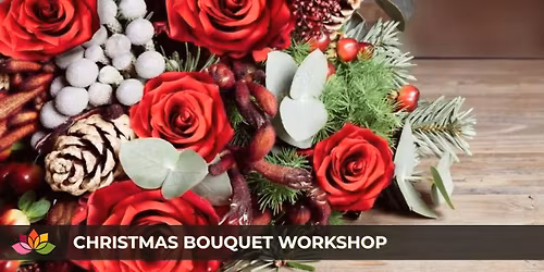 Christmas Bouquet Workshop at Crook Hall Gardens