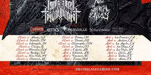 Decibel Magazine Tour at The Crofoot Ballroom