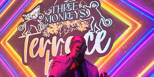 Cliff at 'Three Monkeys Bar' in Skegness