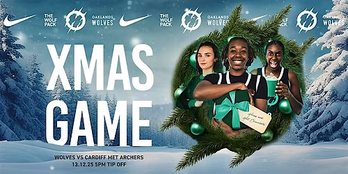 Christmas Special Oaklands Wolves SLBW vs Cardiff Met Archers
