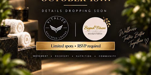 Vitalize Wellness Lounge x BFN Cafe Collaboration