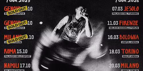 OLLY - Tutta Vita Tour - Palazzetti 7-8 marzo