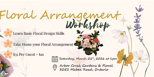 Floral Arrangement Workshop