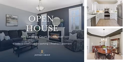 OPEN HOUSE: 486 Delaney Court, Burlington