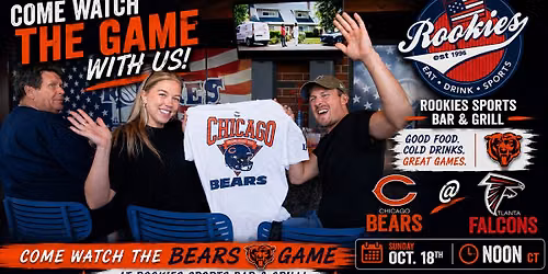 Bears vs. Atlanta Sun. Oct. 18th @ Noon