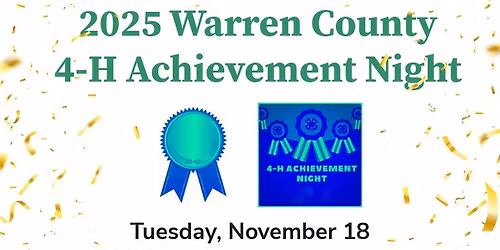 2025 Warren County 4-H Achievement Night
