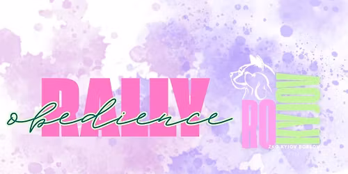 Rally obedience v\u00edkend s Luci\u00ed Gabrielovou -Kyjov