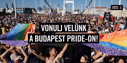 Vonulj vel\u00fcnk a Budapest Pride-on!