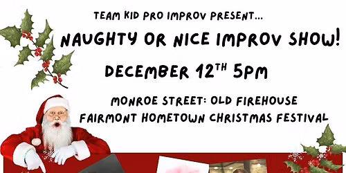 'Tinsel Trio' Team Kid-Prov Improv Show!