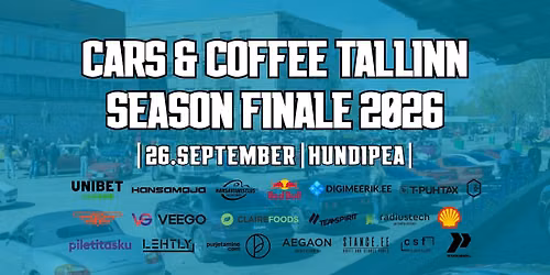 Cars & Coffee Tallinn - Season finale 2026